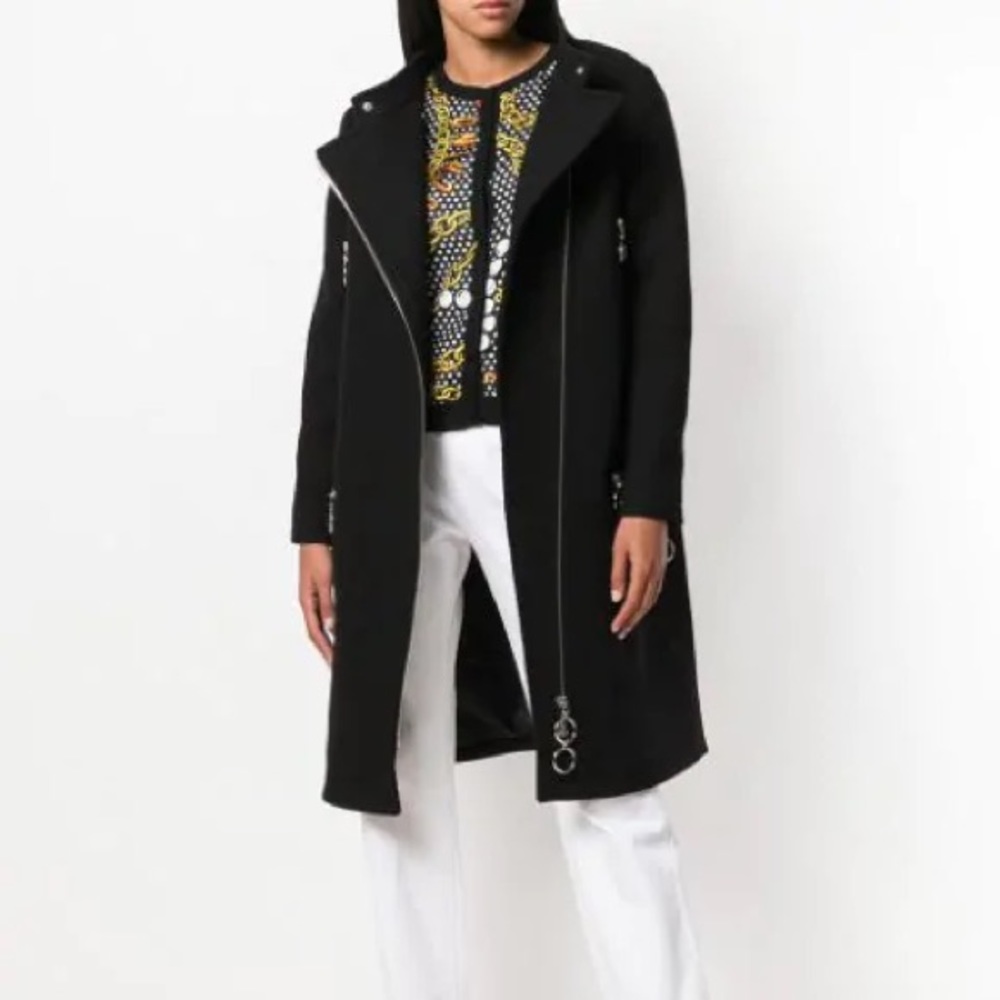 MOSCHINO NWOT RARE trench jacket 3/4 length